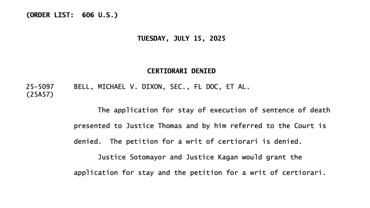 DeathPenaltyAct's tweet image. #MichaelBell has been denied in his final appeals and will be killed at 6pm ET this evening in Florida. Join the live virtual vigil here or at bit.ly/MichaelBellVV - and take action to oppose all executions at DeathPenaltyAction.org
