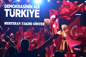 Aydın'daki anma törenlerinden bir görünüm