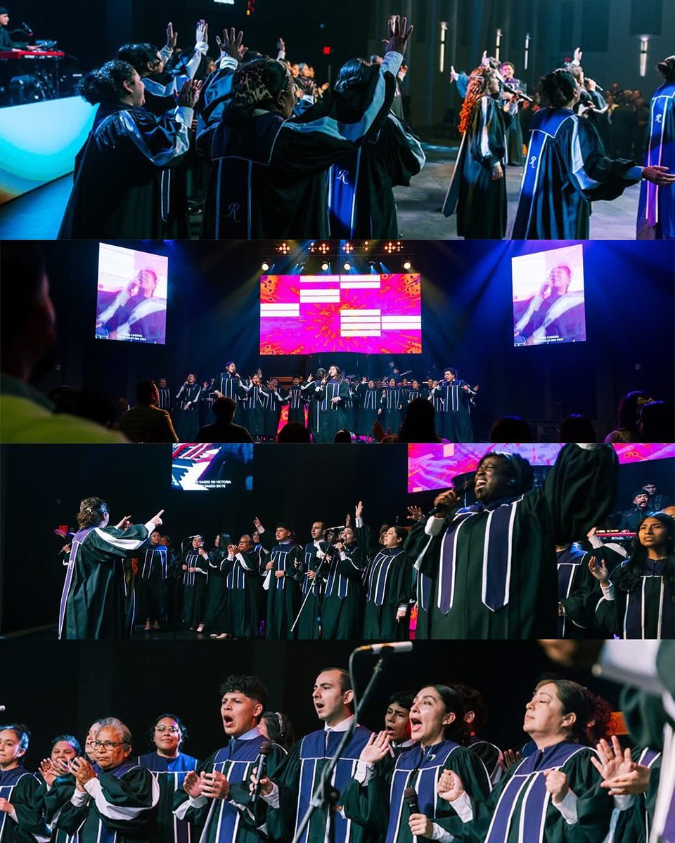 El coro de la Iglesia de Royalwood hizo un excelente trabajo en el 5to aniversario. Todos fuimos bendecidos con el coro!!