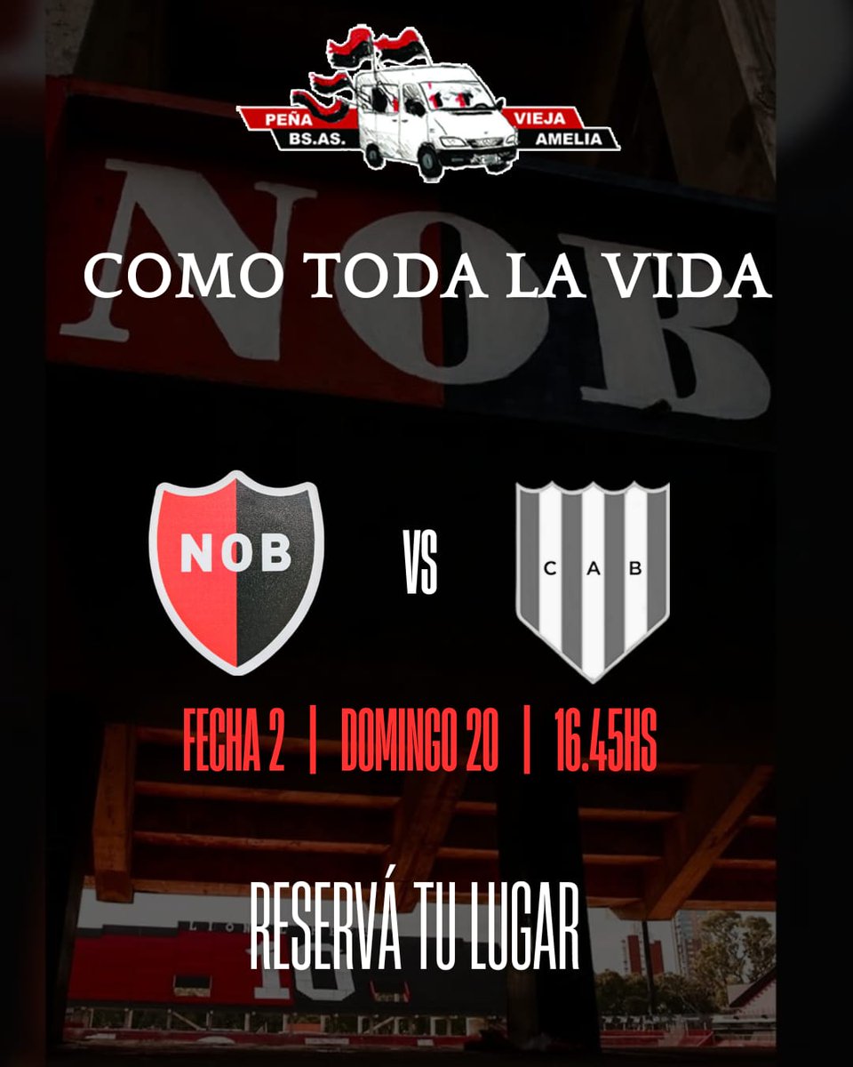 Como siempre a tu lado rojinegro!!
Sumate a viajar con la peña 🔴⚫️