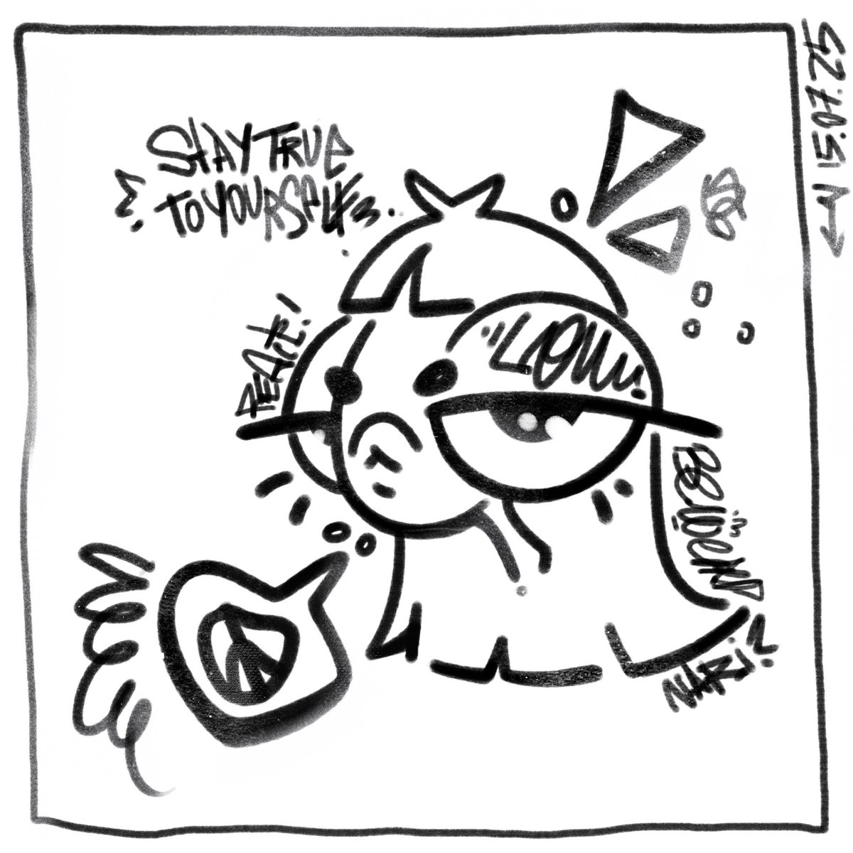 digital doodle '**01' been listed on <a href="/objktcom/">objkt</a> 

loving simplicity and textures lately, do u?