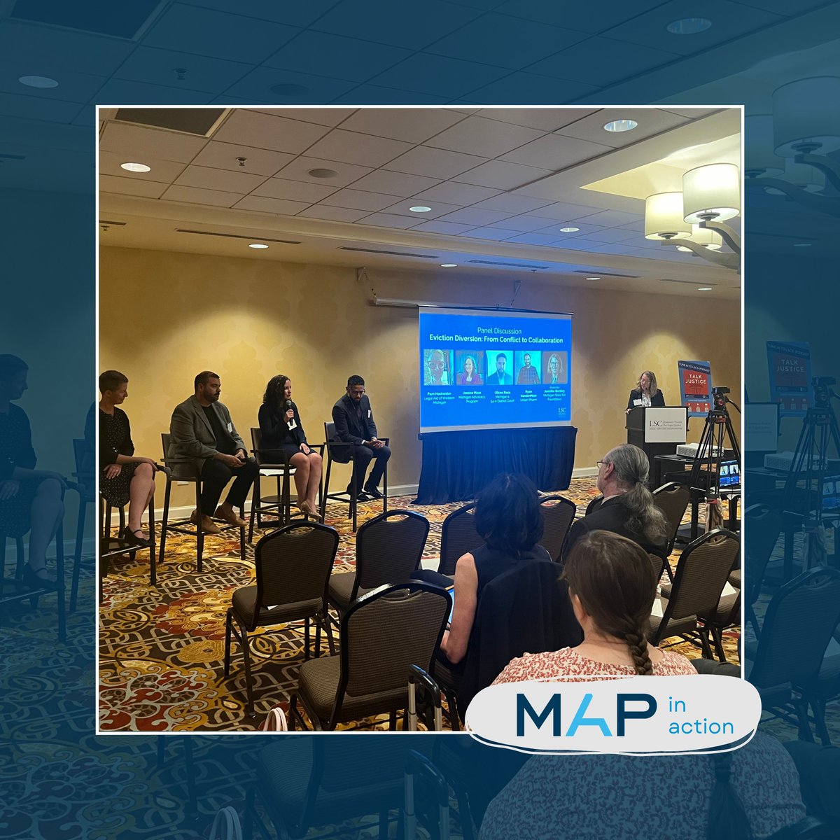 Michigan Advocacy Program (@madvocacyp) on Twitter photo Today, MAP's Managing Attorney Jessica Maas was part of a panel discussion at <a href="/LSCtweets/">Legal Services Corp.</a> Access to Justice Forum in Detroit. #LSCDetroit #MAPinAction Today, MAP's Managing Attorney Jessica Maas was part of a panel discussion at <a href="/LSCtweets/">Legal Services Corp.</a> Access to Justice Forum in Detroit. #LSCDetroit #MAPinAction