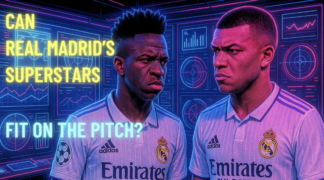 Latest episode going over the Vinicius-Mbappe dynamics at Real Madrid so far ft <a href="/jshector/">Jarod Hector</a> &amp; <a href="/Loconteee/">Loconté</a> 

Is their lack of defensive execution overplayed? Will they coexist offensively? Links in comments.