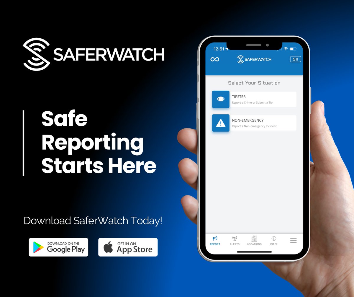SaferWatchApp's tweet image. Do YOU know what to do if you see something suspicious on campus or in your community?
Let’s test your safety smarts:
If you notice something that doesn’t feel right, you should:
A) Ignore it and hope someone else reports it
B) Post about it on social media
C) Use the SaferWatch…