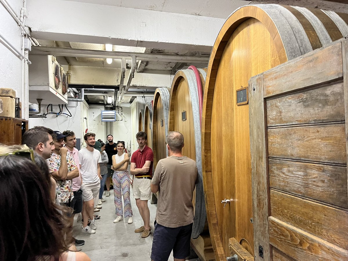 RobertFinger1's tweet image. Great start in the 2025 retreat of the AECP group, in Morges at the agricultural school of the canton Vaud

Big thanks to Robin Krischner for sharing insights on agriculture in Vaud, Victor Bovy for insights on his Ferme Pré Martin and Philippe Meyer for the great wine tour!