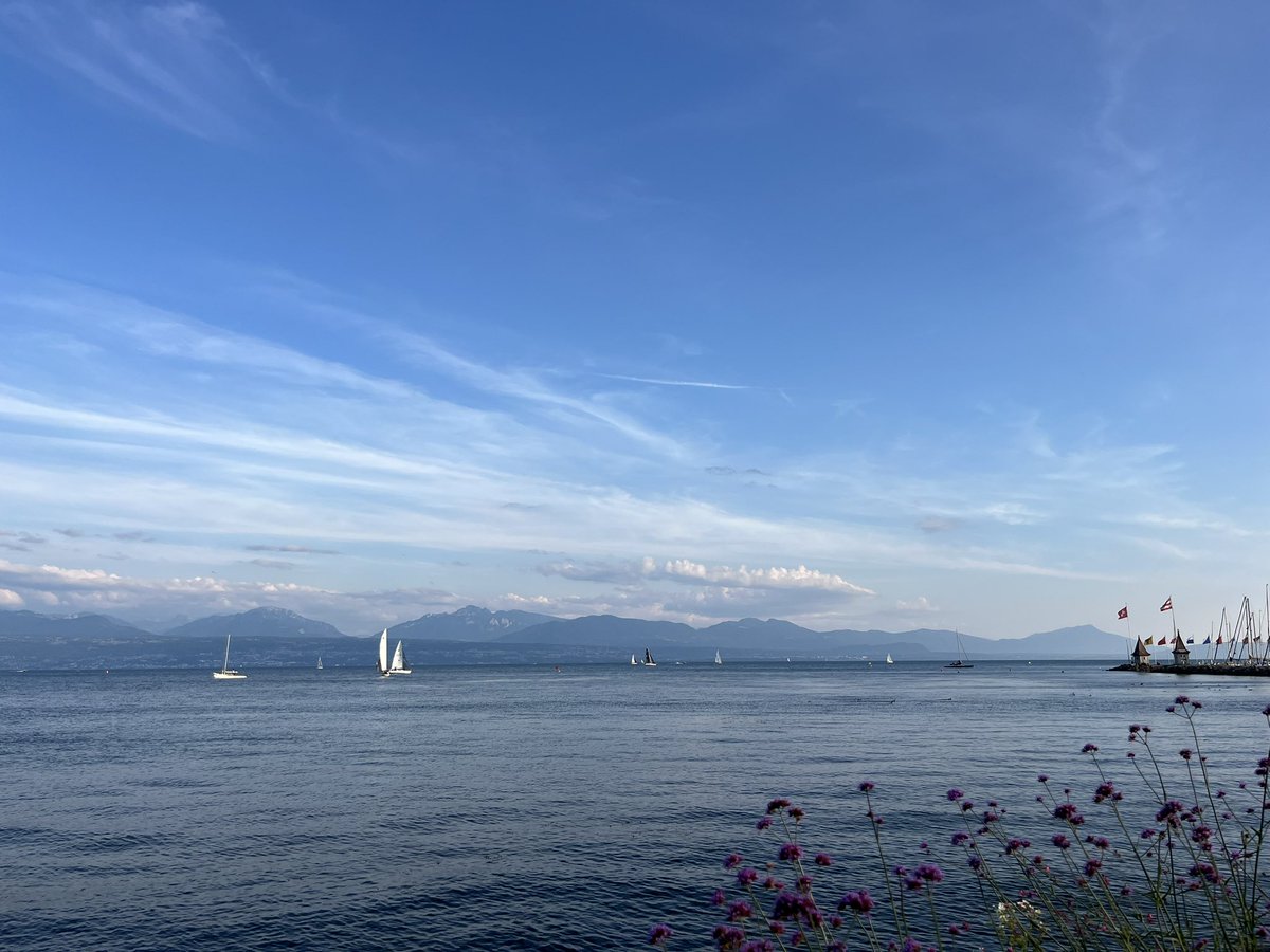 RobertFinger1's tweet image. Great start in the 2025 retreat of the AECP group, in Morges at the agricultural school of the canton Vaud

Big thanks to Robin Krischner for sharing insights on agriculture in Vaud, Victor Bovy for insights on his Ferme Pré Martin and Philippe Meyer for the great wine tour!
