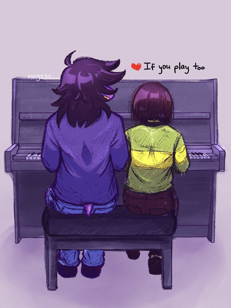 nag1sa__'s tweet image. #DELTARUNE