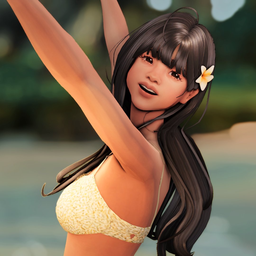 eviltrait's tweet image. summer in sulani ☀️