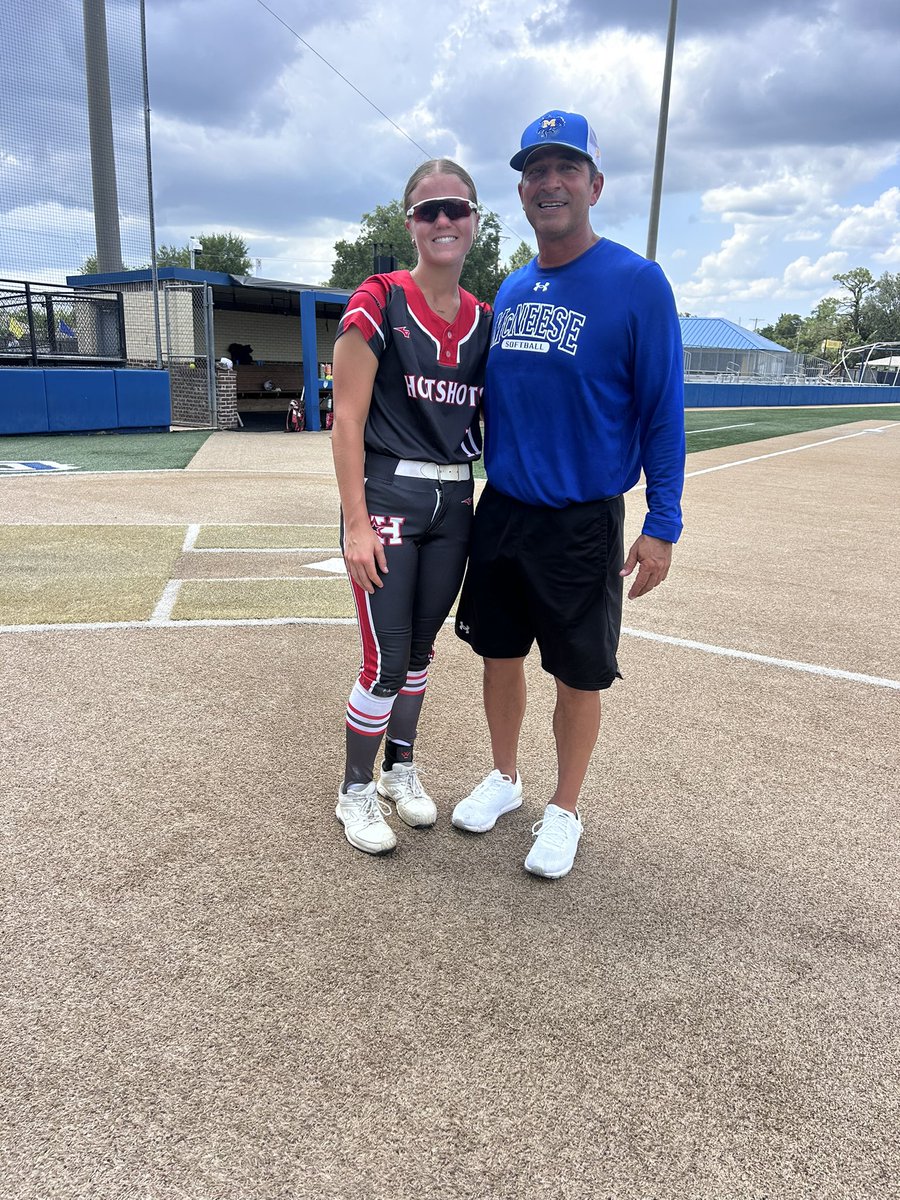 Sienna Shotts (@sienna58061007) on Twitter photo Such a good time at <a href="/McNeeseSoftball/">McNeese Softball</a>.
Got a lot of great feedback to learn from.
Thank you coaches for the awesome camp. <a href="/jlandreneau/">James Landreneau</a> <a href="/CoachEmPhillips/">Emily Phillips</a> <a href="/hopetraut/">Hope Trautwein-Valdespino</a> Such a good time at <a href="/McNeeseSoftball/">McNeese Softball</a>.
Got a lot of great feedback to learn from.
Thank you coaches for the awesome camp. <a href="/jlandreneau/">James Landreneau</a> <a href="/CoachEmPhillips/">Emily Phillips</a> <a href="/hopetraut/">Hope Trautwein-Valdespino</a>