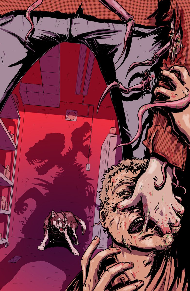thingexpanded's tweet image. Awesome piece by @CaseyDesilets found in The Thing Artbook from @PrintedinBlood!