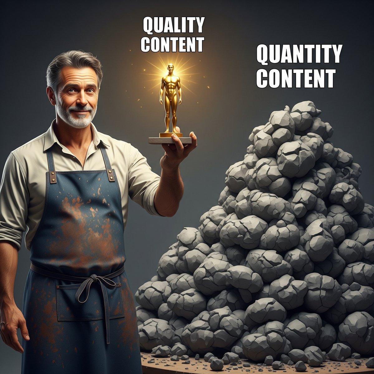 You’re not growing because you’re posting more.
You grow because you’re posting better.

I’ve seen brands burn out pumping out endless content, hoping something sticks.
But quantity never beats quality—or strategy.

Here’s the truth:
- 50 generic posts a week? White noise.
- 3