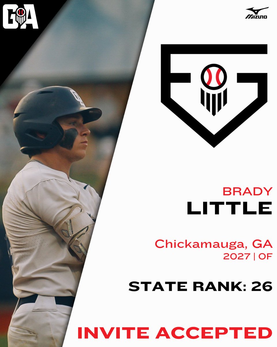 Prep Baseball Georgia (@prepbaseballga) on Twitter photo Welcome to #𝐓𝐞𝐚𝐦𝐆𝐞𝐨𝐫𝐠𝐢𝐚, <a href="/BLittle_24/">Brady Little</a> ‼️
+ The State Champ is locked in to represent the 🍑 state at #PBFG25.
Little put together an impressive spring hitting over .450, leading <a href="/GLBasebal/">Gordon Lee Baseball</a> to a state title.
𝐅𝐮𝐥𝐥 𝐏𝐫𝐨𝐟𝐢𝐥𝐞: loom.ly/Yu7-qwI Welcome to #𝐓𝐞𝐚𝐦𝐆𝐞𝐨𝐫𝐠𝐢𝐚, <a href="/BLittle_24/">Brady Little</a> ‼️
+ The State Champ is locked in to represent the 🍑 state at #PBFG25.
Little put together an impressive spring hitting over .450, leading <a href="/GLBasebal/">Gordon Lee Baseball</a> to a state title.
𝐅𝐮𝐥𝐥 𝐏𝐫𝐨𝐟𝐢𝐥𝐞: loom.ly/Yu7-qwI