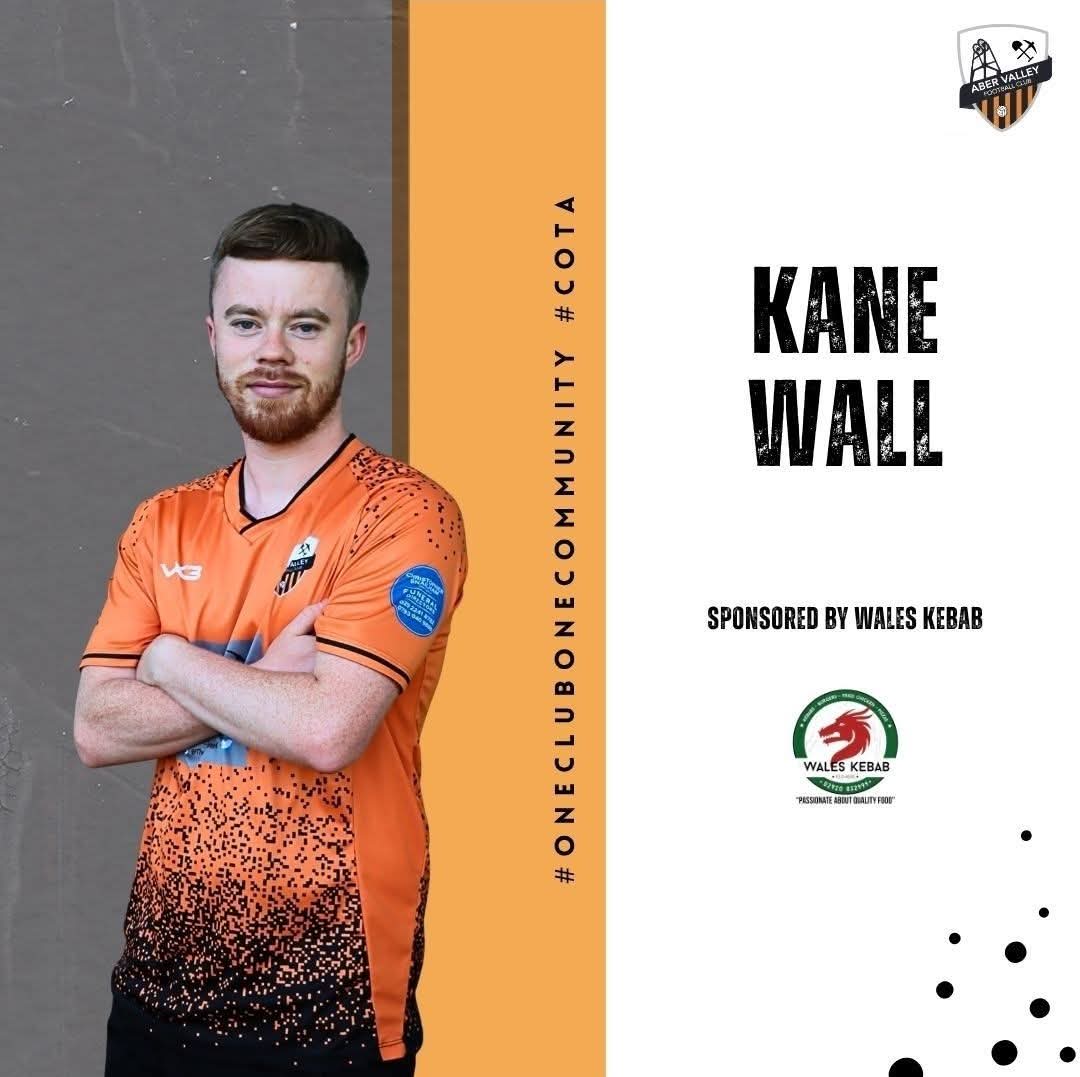 The support from local businesses has been incredible.

Huge thanks to Wales Kebab Abertridwr for supporting Kane Wall as he signs for another season ⚫️🟠

#COTA #OneClubOneCommunity