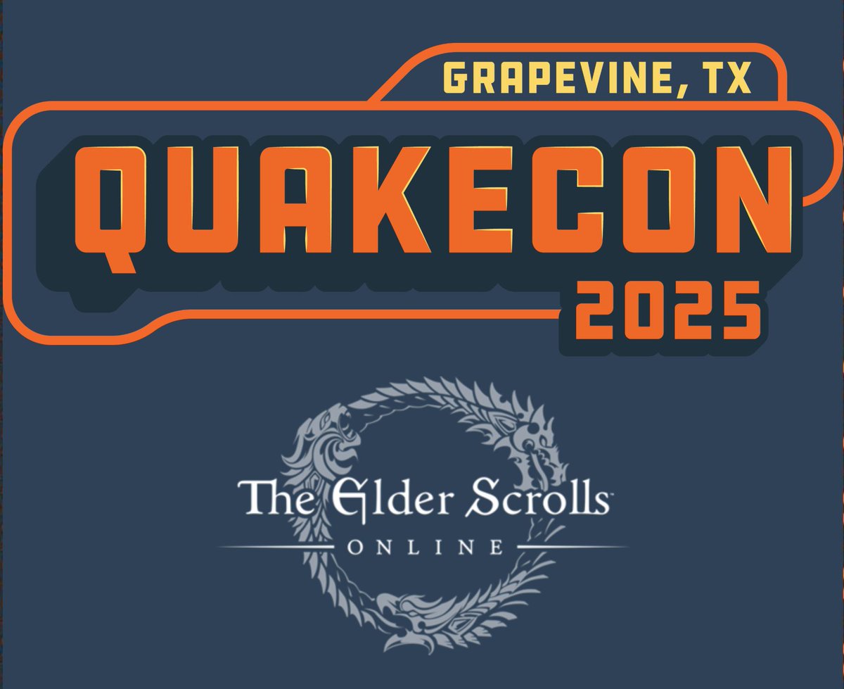 TESOnline's tweet image. Are you an #ESO player in the Dallas, TX area? Join us on Friday, August 8th for an ESO Meetup happening at #QuakeCon!🧡 💙 Tickets to QuakeCon are not required to attend, but space is limited. Reserve your spot today!
👉 beth.games/3GJLUkP