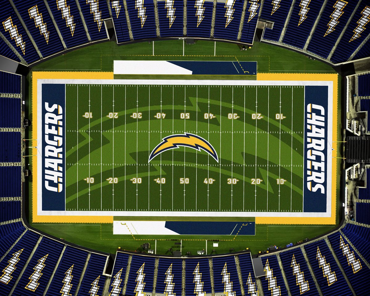 TheGraphicGod_'s tweet image. Thoughts on this ‘Super Chargers’ field concept? 🤔 ⚡️
CC: @ShawSportsTurf