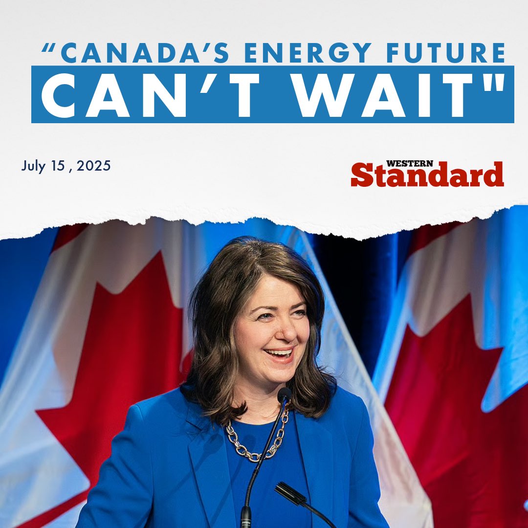 “Danielle Smith is right, only the dropping of anti-resource laws can better position a Canada under continued tariff threat.”

- Alexander Brown | Western Standard 

Read more: westernstandard.news/opinion/66114/…