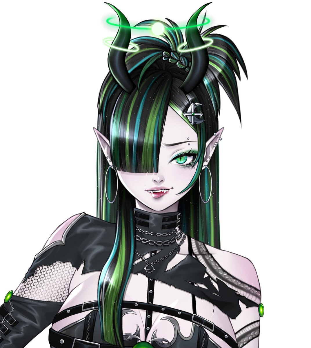 JadeLaVoidVT's tweet image. Guess whoโs model is doneโฆ ๐คญ
Really love seeing my design drawn in such beautiful art styles. ๐
๐ป๐ช
๐จ: @/x_mochizuki