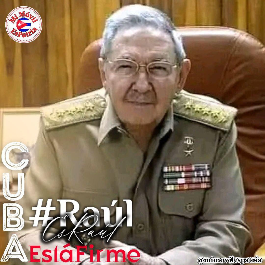 🇨🇺☝️ Repito para que no quede duda.
Está Revolución de los humildes y para los humildes.
¡Viva la Revolución 🇨🇺!!!
#RaúlEsRaúl
#CubaEstáFirme 
#MiMóvilEsPatria