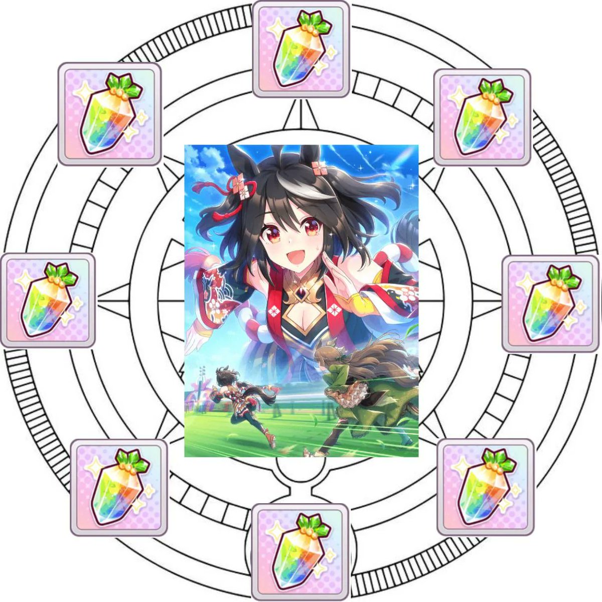 jsueragi's tweet photo. Manifestando a Kitasan Black con solo 9000 carats. https://t.co/yhZmpPKYYo