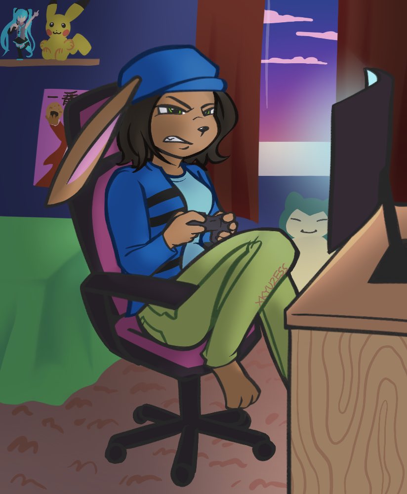 XKYUZESS's tweet image. artfight