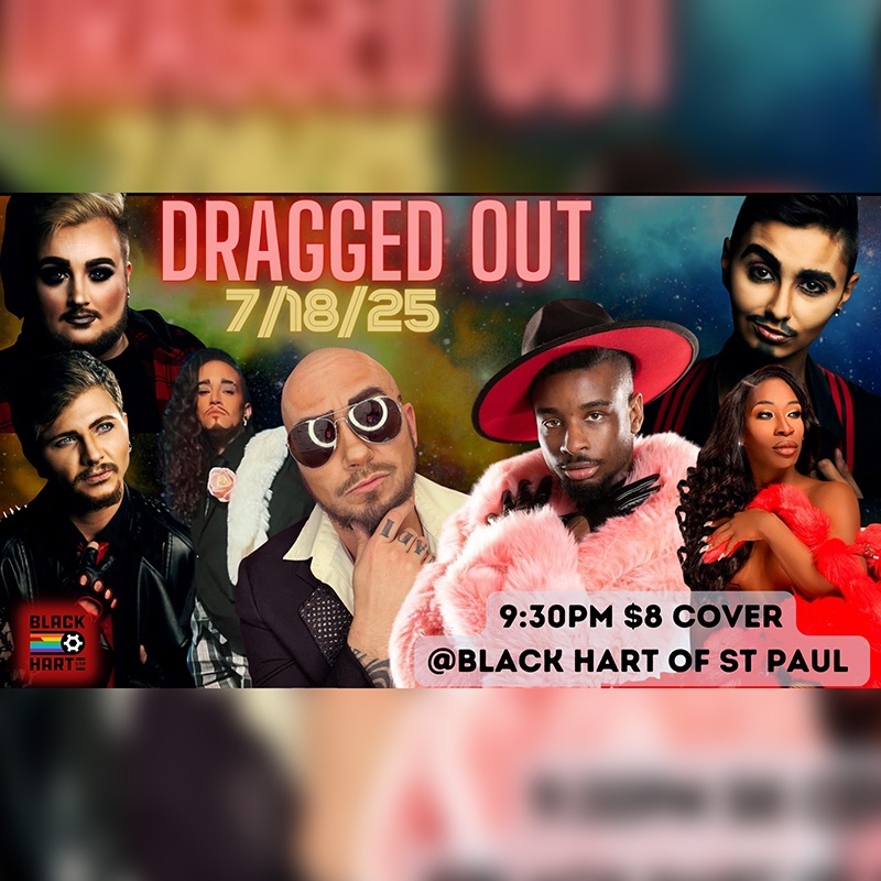 TCGayScene's tweet image. THIS WEEK AT THE BLACK HART OF ST. PAUL
BlackHartStp.com
@BlackHartSTP

#dragshow #queer #drag #lesbian #dragqueen #gaypride #gayparty #gaylife #bisexual #gaynightlife #transgender #dancing #soccer #karaoke #happyhour #bingo #dragkings #dj