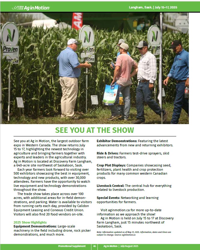 If you're heading to Ag in Motion, plan your visit with our show guide – a 22-page special section in the current edition of Better Farming. #AIM25 

betterfarming.com/flippingbook/b…