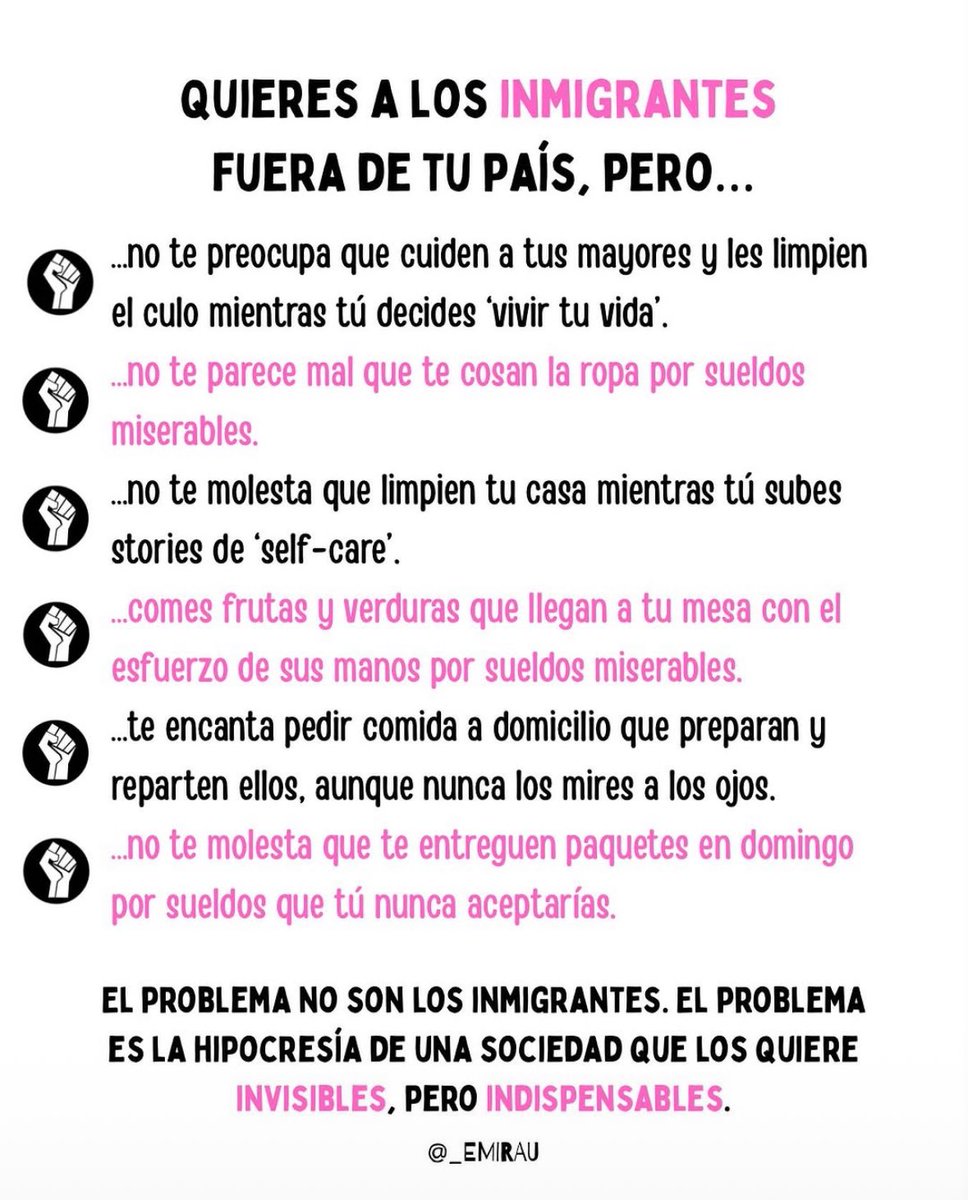 La Tour de Carol (@latourdecarol) on Twitter photo 🗣️ <a href="/guijeeee/">Guillem Martín</a>: No m’agrada fotre’m en aquesta fregaos. Però estic escandalitzat dels missatges d’odi que estem normalitzant. Reflexioneu una mica, perquè així anem MOLT malament… 🥶
Gràcies Emilio López 👇🏻👇🏻👇🏻👇🏻 🗣️ <a href="/guijeeee/">Guillem Martín</a>: No m’agrada fotre’m en aquesta fregaos. Però estic escandalitzat dels missatges d’odi que estem normalitzant. Reflexioneu una mica, perquè així anem MOLT malament… 🥶
Gràcies Emilio López 👇🏻👇🏻👇🏻👇🏻
