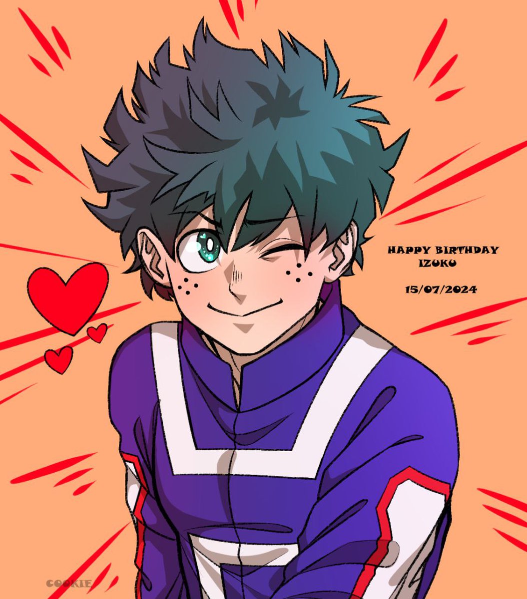 cookie_lair's tweet image. 2024 // 2025 💚💚💚

#緑谷出久生誕祭2025 
#緑谷出久誕生日2025