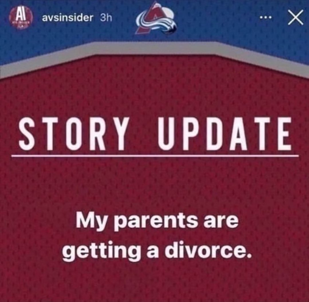 OilersRebound's tweet image. happiest Avs fan