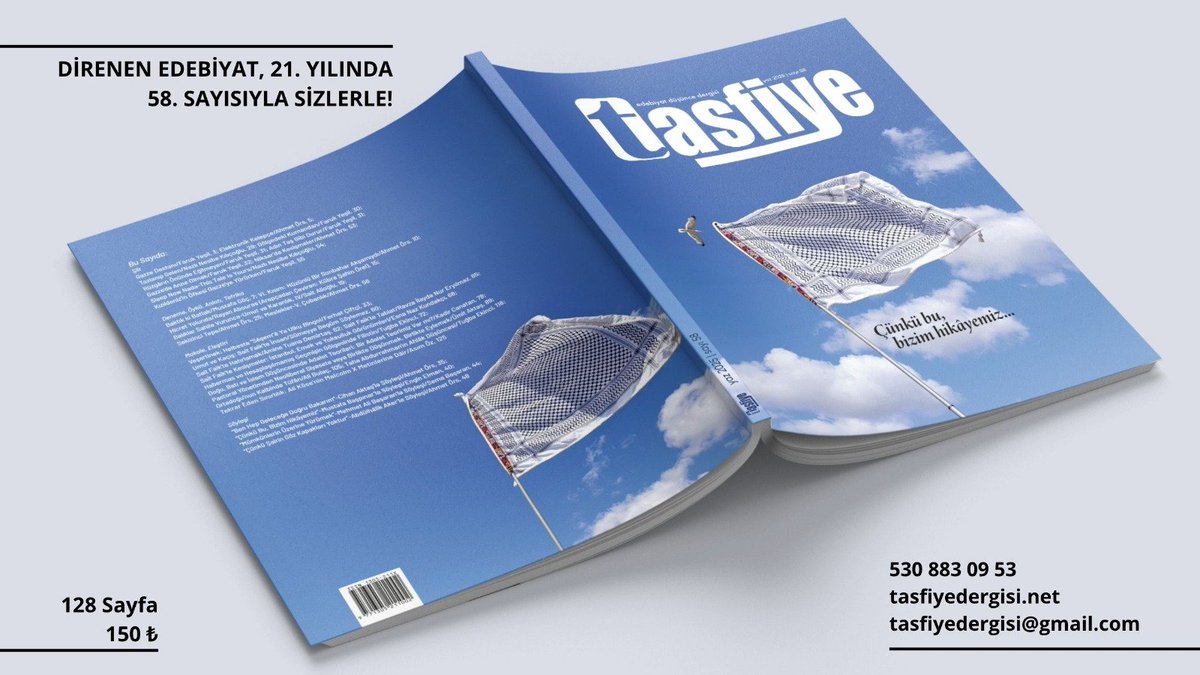 Tafiye dergisi 58. sayısında Mustafa Başpınar'la söyleştik:

tasfiyedergisi.net/direnen-edebiy…