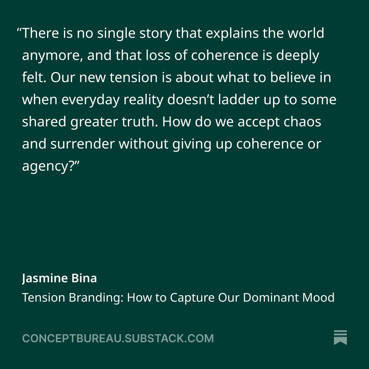 2010s: moral tension &amp; the rise of mobile 

2020s: aesthetic tension &amp; the rise of the algorithm 

2025-?: existential tension &amp; the rise of AI