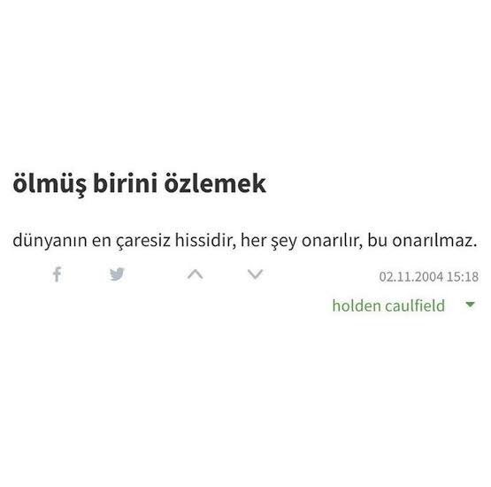 dünyanın en kötü hissi olabilir