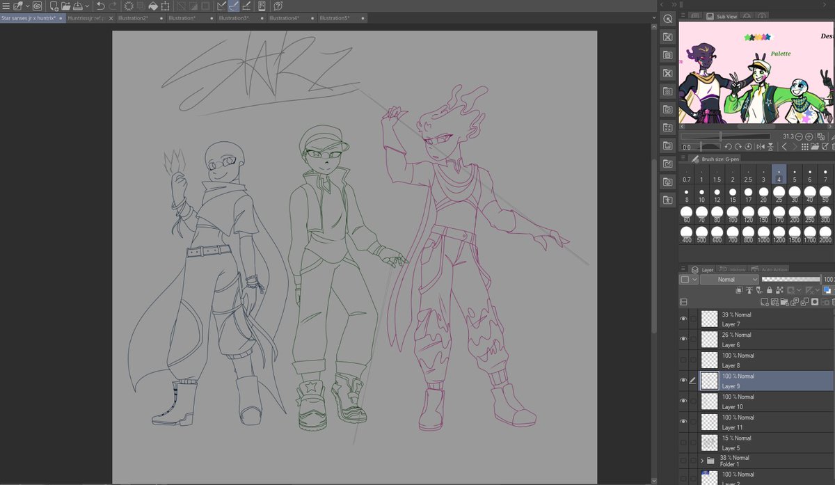 Base lineart is done holy fuck-

Designs by <a href="/Underwent04/">Underwent</a> 

Idea by Me

#KPOPDEMONHUNTERS #undertale #undertaleAU #Starsansdecendants #KPDHAU