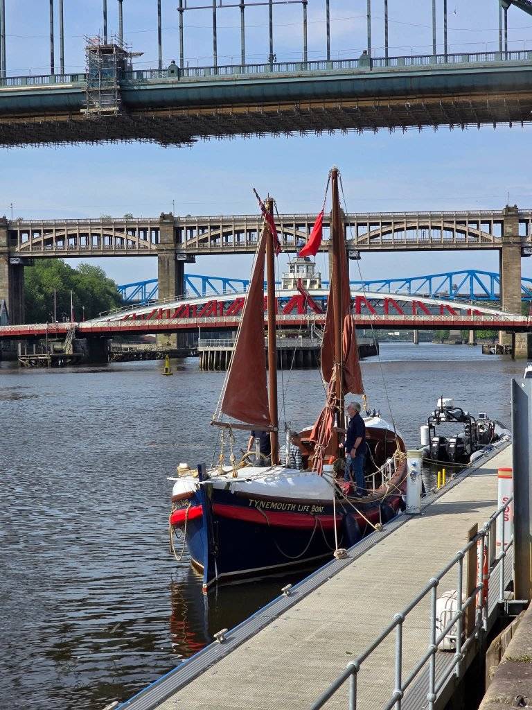 **North East Maritime Trust**
Members of NEMT will be sailing our fully restored ex Tynemouth lifeboat called Henry Frederick Swan (1918) to the Bridlington Coble Festival.
We go via a stopover at Whitby on Thursday and then set sail again to Bridlington Harbour on Friday