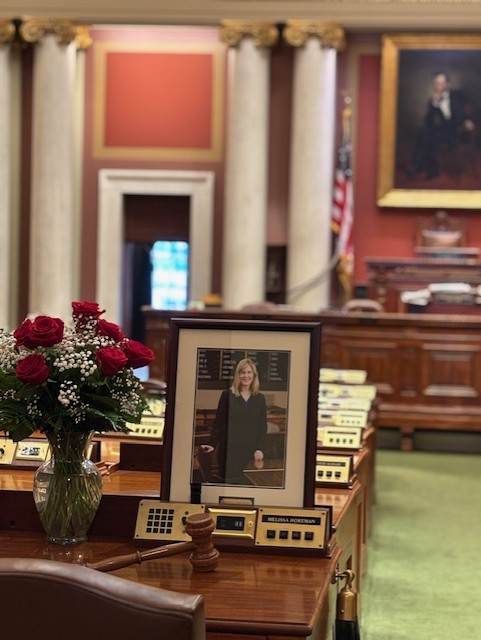 VRLAction's tweet image. Last month, we honored Senator Melissa Hortman’s legacy at her memorial. A true champion for equity, democracy, and women, she led with courage and conviction. Now more than ever, we need more leaders like Melissa—committed to a just, compassionate future.