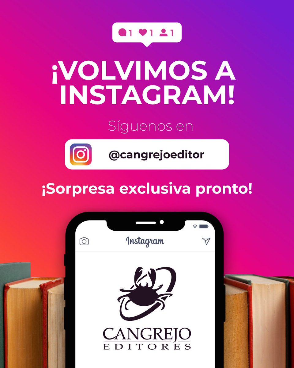 Cangrejo Editores tweet media