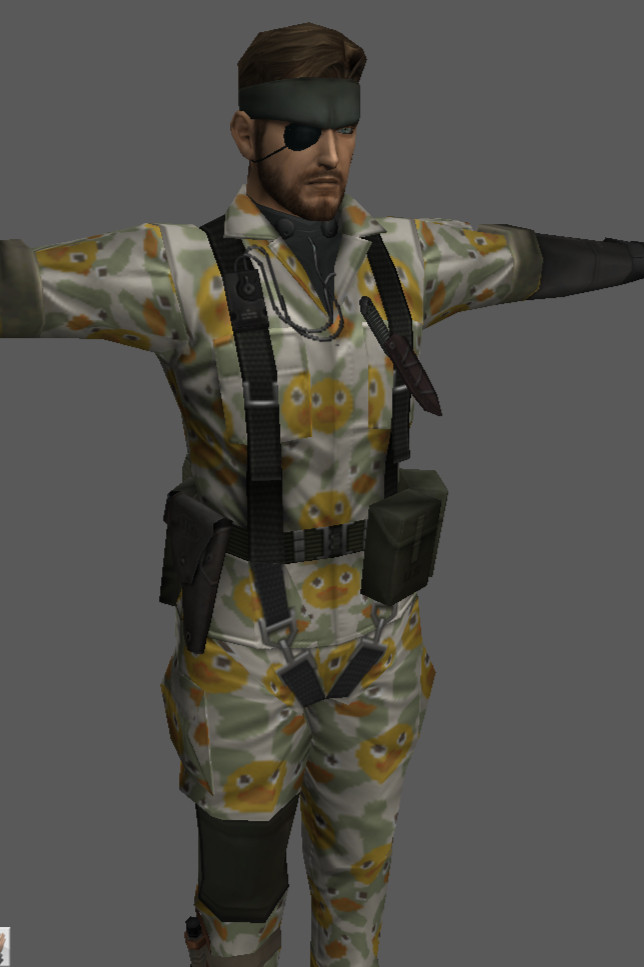 While we're waiting for the release of MGS Delta, I took my time to dig in through the MGS3 Trial Ver. files and I found these beta camos that was later changed in the retail version.

1.) Spirit Camo
2.) Cold War
3.) Urban or Night Desert Camo?
4.) Early GA-KO Camo