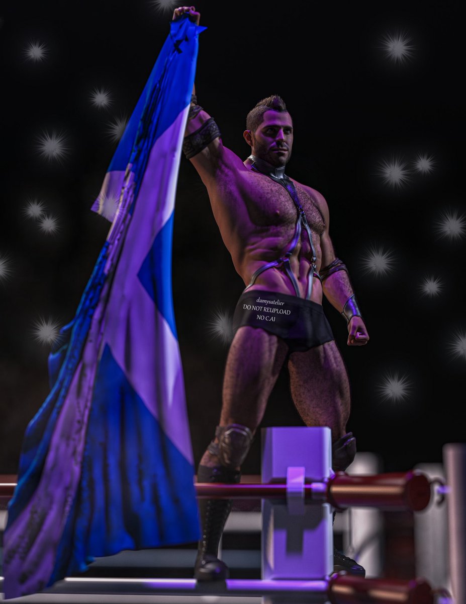 Lovely work I did for <a href="/dormefuu/">💤dorme💟</a> of their wrestler AU. I had so much fun doing this!

#SoapMacTavish #JohnMacTavish