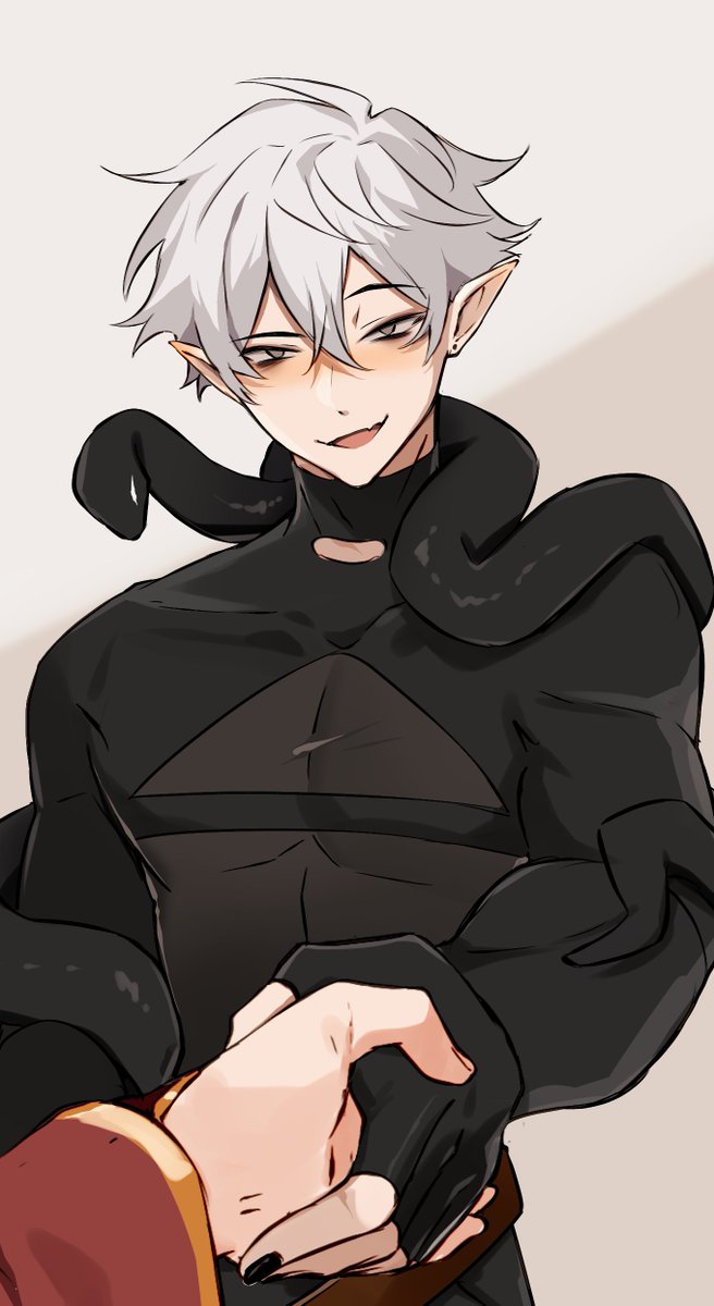 one like and I'll draw him sweaty and whimpering