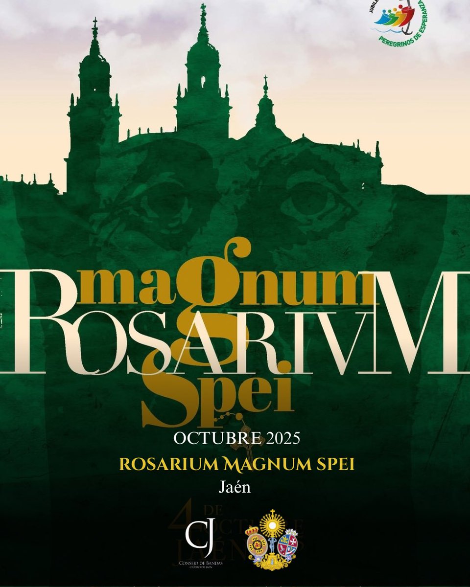 Jaén se prepara para el Magnum Rosarium Spei: horarios, templos e itinerario de las bandas en la víspera de la procesión magna