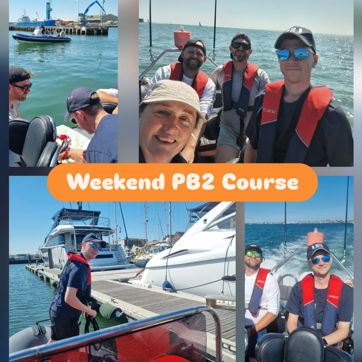 Congratulations to our weekend powerboat course students.... great work.