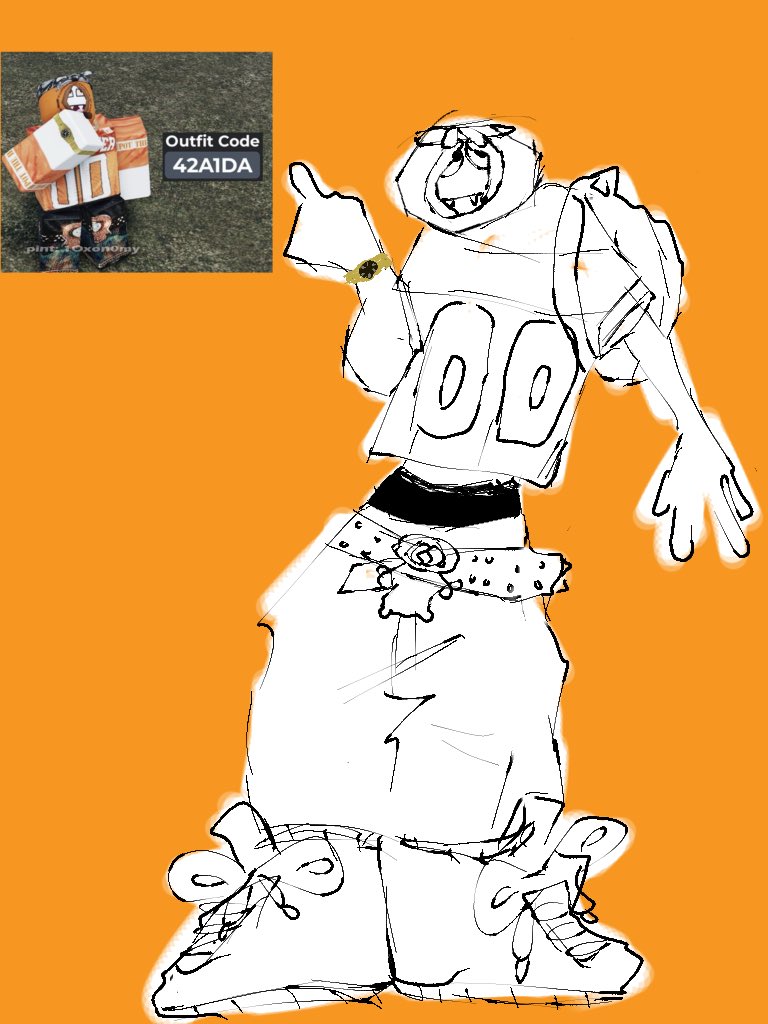 sangosangoban's tweet image. avatar tuff asl #robloxart #artwork