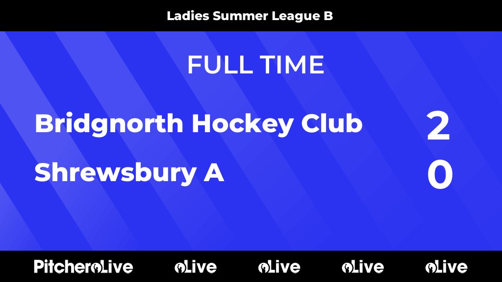 FULL TIME: Bridgnorth Hockey Club 2 - 0 Shrewsbury A
#BRISHR #Pitchero
pitchero.com/clubs/bridgnor…