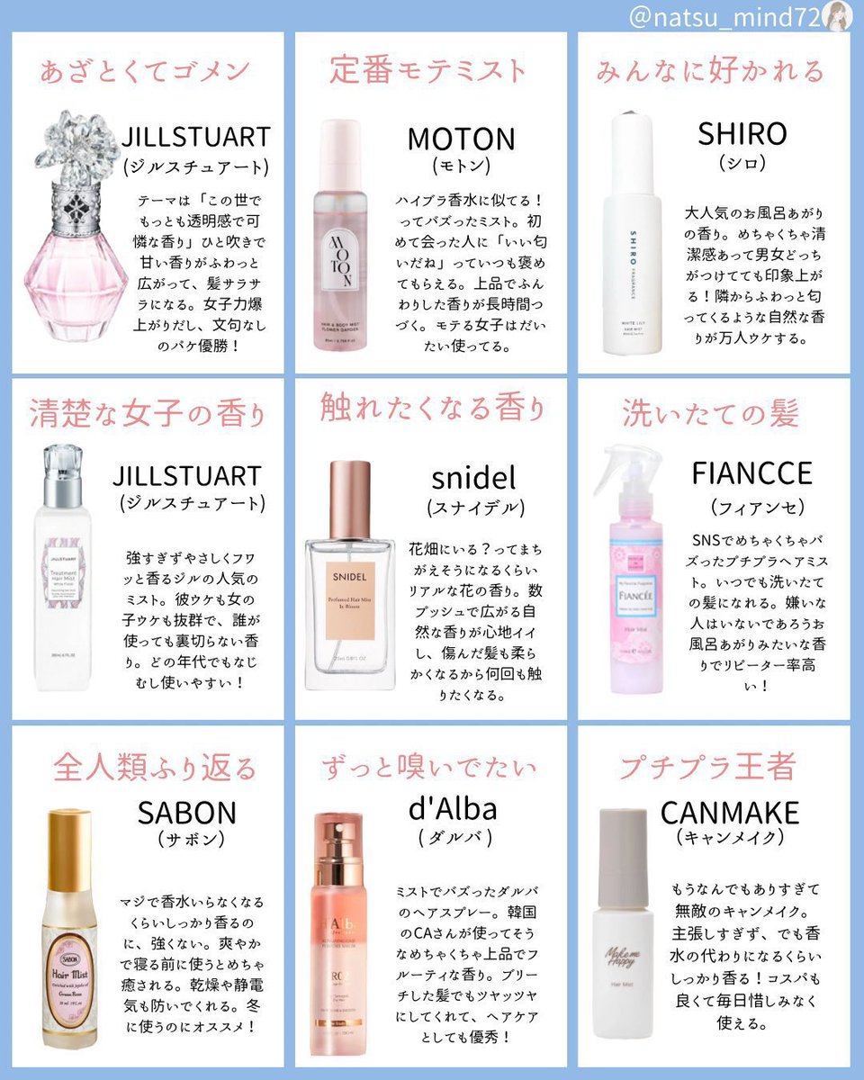 香水つけてないのにふわっとイイ香りがする女の子のヒミツはこれ🫧