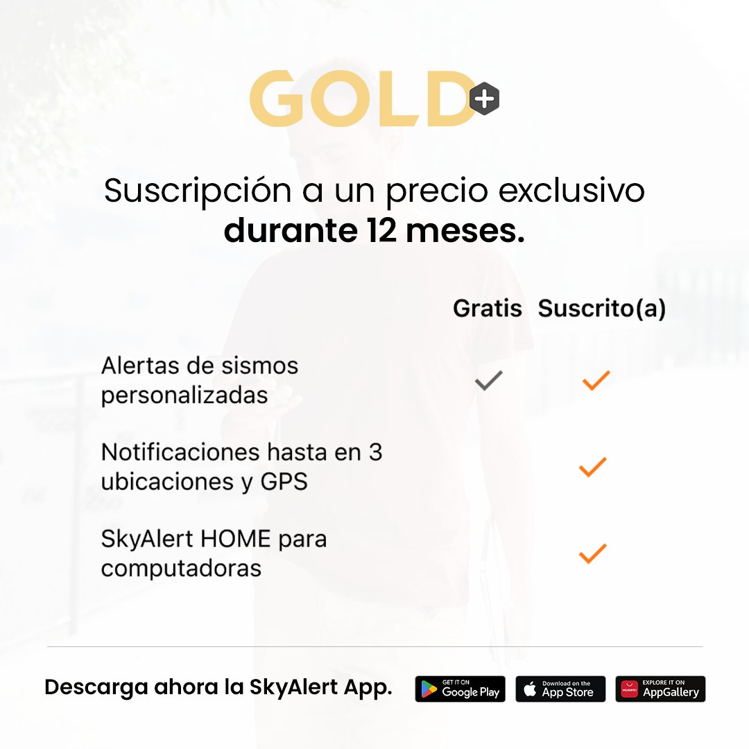 SkyAlertMx's tweet image. 🔔 Con #GOLD+, recibe alertas sísmicas precisas en tu celular y computadora para reaccionar a tiempo ante un sismo.

¡Suscríbete ahora! 👇
skyalert.page.link/enT8

#SkyAlert #SkyAlertApp #AlertaSísmica #LaAlertaConfiableable