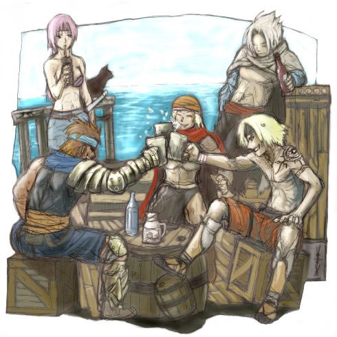 hine_zou's tweet image. #最近フォローした人は知らない過去絵を晒す
＃ドラゴンテイル
創作「ドラゴンテイル」の主要キャラ5人が定着するまでの過程をお楽しみください🫣