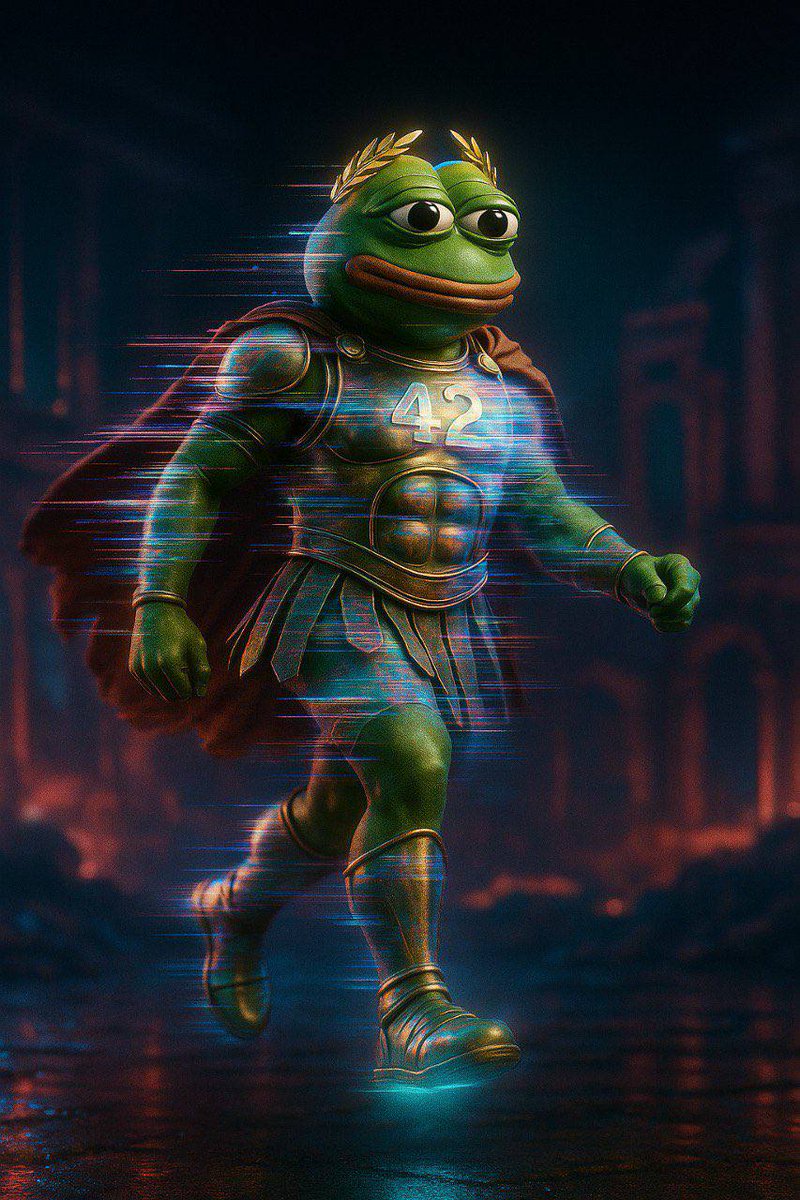 Kekius_Memes's tweet image. Become the Glitch you want to see in the Matrix
Be the next Kekius Maximus 🐸⚔️
Be the next Elon Musk 🚀