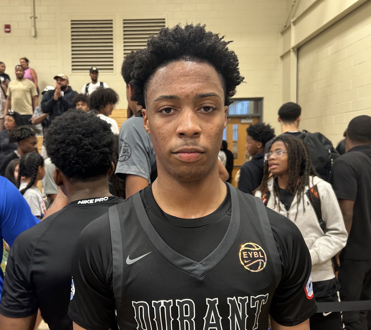 Anthony Brown Jr. All I can say is wow. 

He just went nuclear in the third quarter to allow <a href="/teamdurant_AAU/">Official Team Durant</a> to come back from a double-digit deficit and beat <a href="/TTOBasketball/">Team Takeover Basketball</a>. 

Brown finished with 37 points and five assists, shot 5-of-10 from range. What a big time performance.