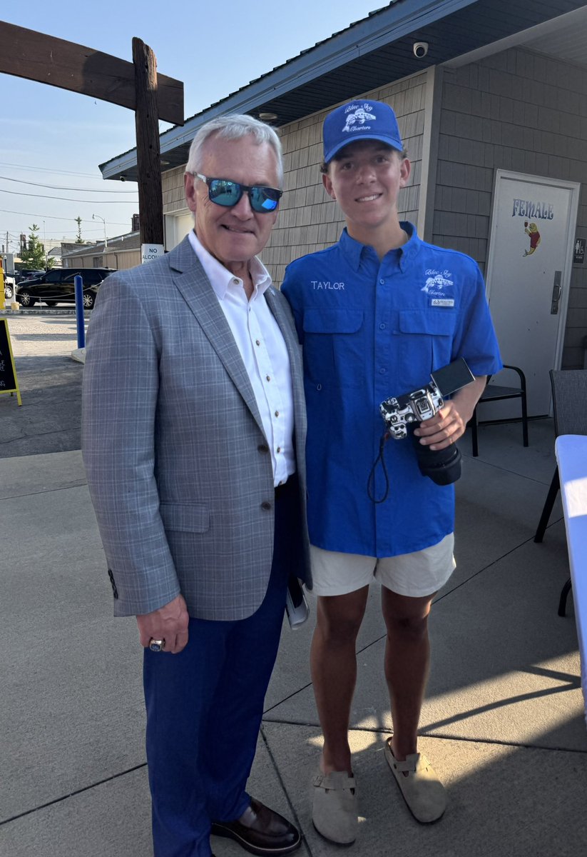 LtGovJimTressel's tweet image. Great night catching up with everyone before we hit the water tomorrow. Ready for Fish Ohio 2025! 🎣