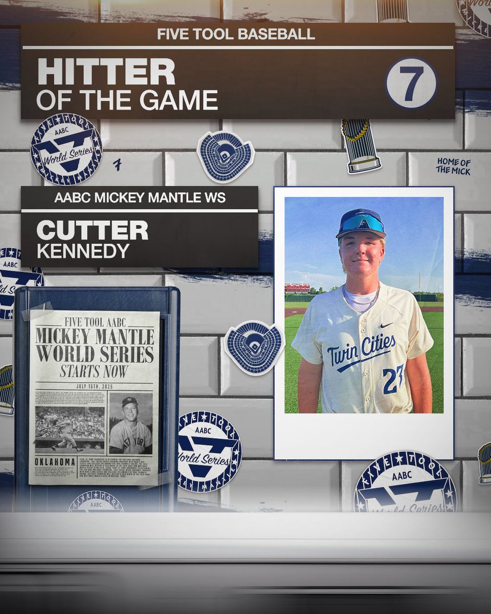 Five Tool Oklahoma (@fivetoolok) on Twitter photo #MantleWS F: <a href="/DFWTwins/">DFW TWINS</a> 16U Scout 9, Offspeed Athletics 2027 1
PoG: <a href="/JakeJenkins3509/">Jake Jenkins</a> 6 IP, 8K, 4H, 0 ER
Hitter: <a href="/_cutterkennedy7/">Cutter Kennedy</a> 2-4, 4 RBI #MantleWS F: <a href="/DFWTwins/">DFW TWINS</a> 16U Scout 9, Offspeed Athletics 2027 1
PoG: <a href="/JakeJenkins3509/">Jake Jenkins</a> 6 IP, 8K, 4H, 0 ER
Hitter: <a href="/_cutterkennedy7/">Cutter Kennedy</a> 2-4, 4 RBI